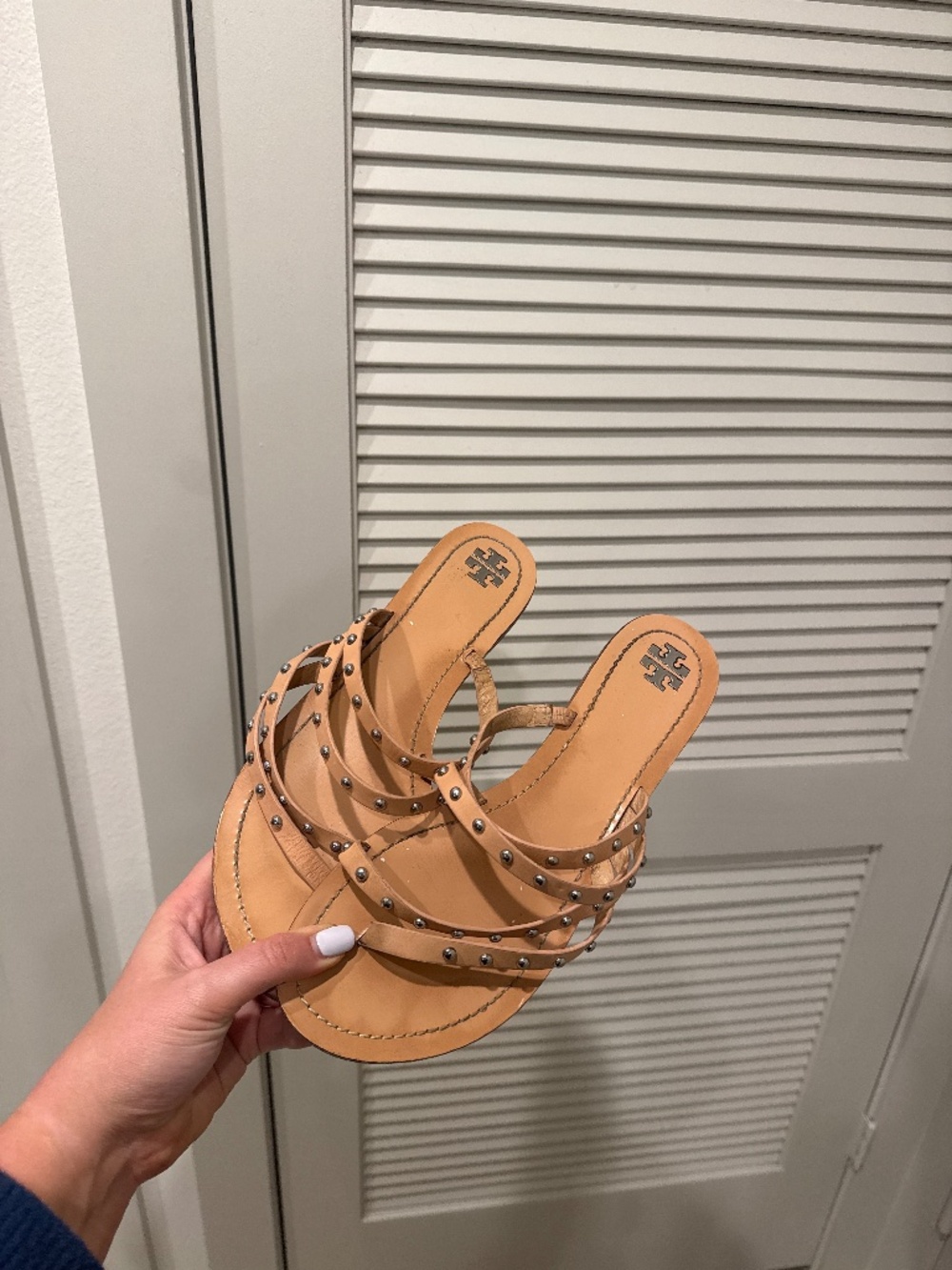 Tory Burch studded sandals